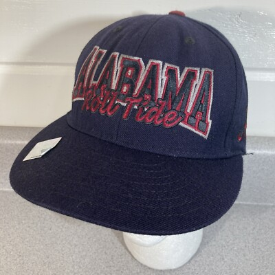 #ad #ad Vtg NOS SnapBack hat cap university of Alabama crimson Roll tide Under Pressure $23.03