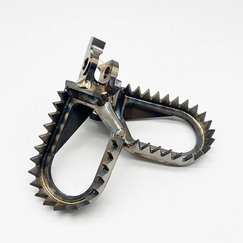 High Strength Ultra-Lightweight Titanium Foot Pegs for Motocross HONDA - Image 2 of 4