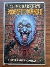 Signed Clive Barker's Book of the Damned: #2 (Epic Comics) John Rheaume signed!