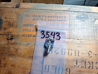 OEM Harley Davidson Barrel Key # 3543 Ignition Switch Fork Lock Key ...