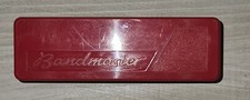 Vintage BANDMASTER Harmonica made in GDR in original case KEY of C