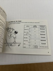 Skate or Die Nintendo NES Instruction Manual Booklet ONLY