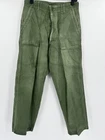 Vintage Vietnam Era US Military OG-107 Sateen Fatigue Pants Size: 32 x 31 #1