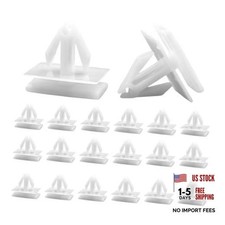 Car Rocker Panel Moulding Rivets Clips, Auto Body Panel Clip Replacement 20 PCS