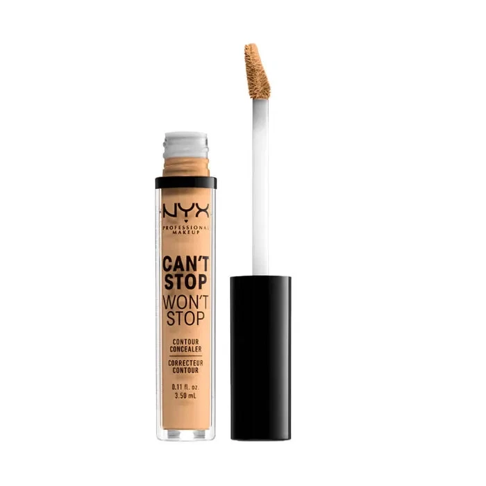 NYX Can't Stop Won't Stop Full Coverage Contour Concealer True Beige 3.5ml
