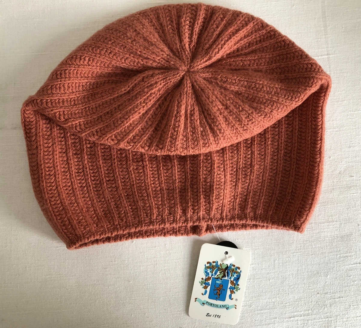 Portolano women cashmere beanie hat NWOT CASHMERE BEANIE WITH STONES – PORTOLANO main image 2