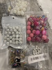 115 Pc Beads for Beaded Pens Or Jewelry Making Crafting Supplies