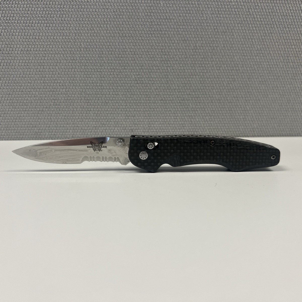 RARE Benchmade 770 Osborne Knife 154CM Carbon Fiber USA 1st 