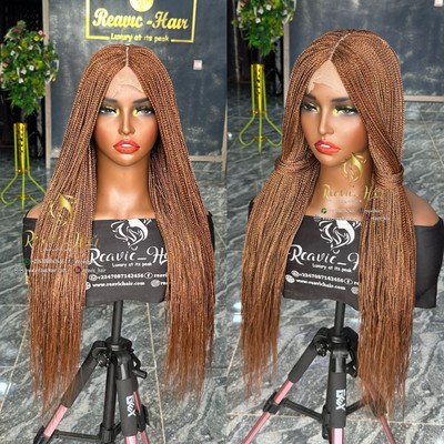 Ready To Ship Wig, Braided wig,Wigs for black women,Micro Braid,Twist wig,Wigs