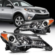 For 2013 2014 2015 Toyota RAV4 2.5L Black Hou...