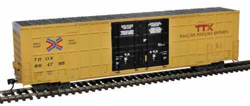 Atlas Master Line HO TTX TBOX #664927 Gunderson 7550 DD Box Car 20-007-290 | Condition: New