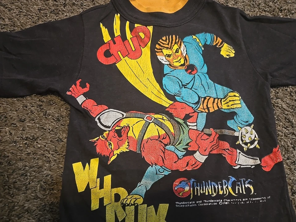 Vintage Sears 1985 Thundercats USA Boy’s Size 7/8 Shirt Rare - Image 3 of 4