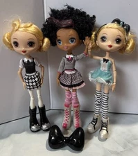 Lot Of 3 Kuu Kuu Harajuku Baby & G Fashion Dolls
