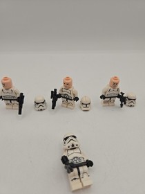 Lego Star Wars Lot of 6 Minifigures Stormtroopers with blasters