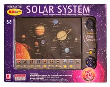 Vintage KB TOYS Interactive SOLAR SYSTEM Electronic Toy Educative Collective NIB