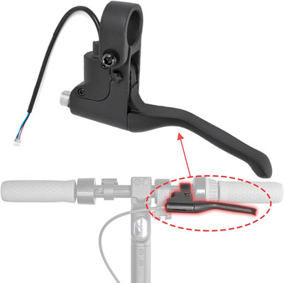 Scooter Brake Handle Brake Lever Spare Parts Compatible for Ninebot Max G30P Ele