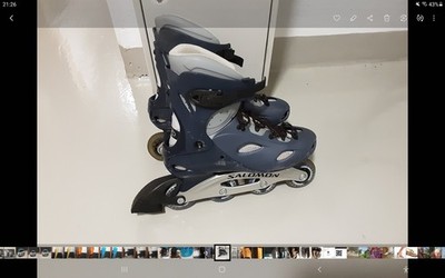 Salomon Inline Skates 45 - Sehr Guter Zustand