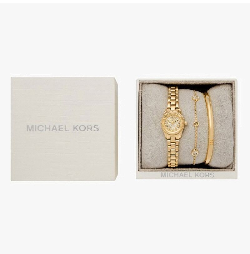 Michael Kors MK4944SET (Lexington) Bracelet Set Women's Metal Watch 147329887 thumbnail 9