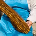 15.4LB Natural tiger's-eye rough raw stone rock specimrn Madagascar polish 561 — photo 4