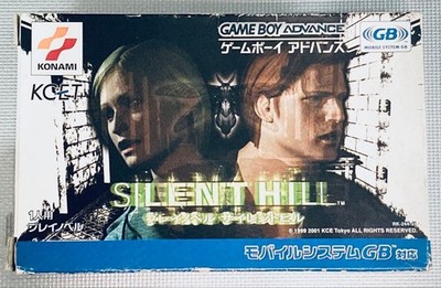GAME BOY Advance Nintendo SILENT HILL Play Novel Sound Novel GBA