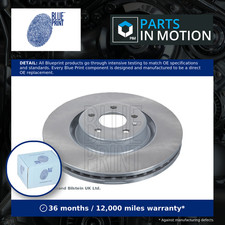 2x Brake Discs Pair Vented fits AUDI Q5 8RB 3.0D Front 11 to 17 345mm Set New