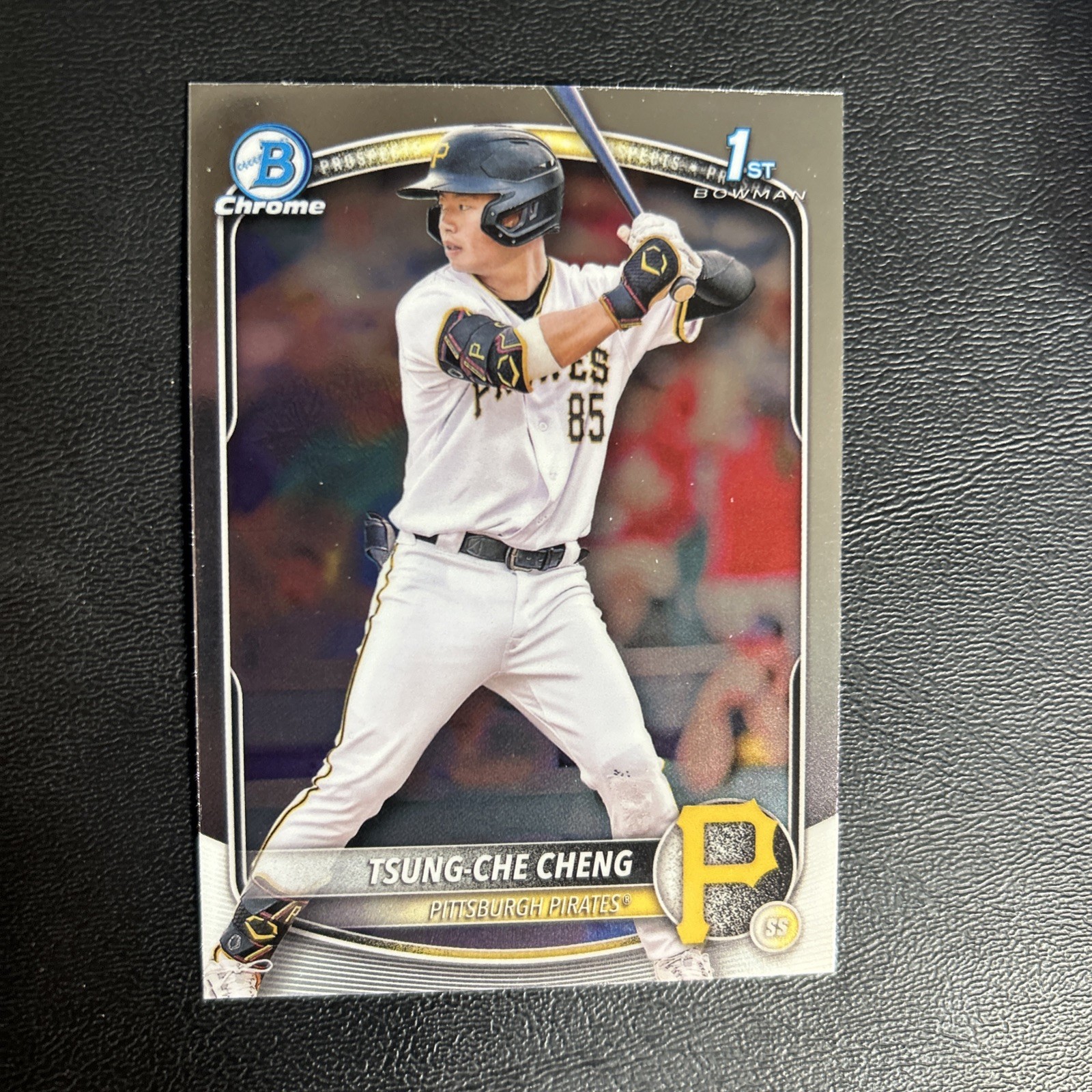 2025 Bowman Chrome Tsung-Che Cheng 1st Bowman Pittsburgh Pirates