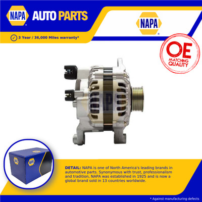 Alternator fits CITROEN SYNERGIE 1.8 2.0 94 to 02 NAPA 5701A4X 5705E6 5701A8 New