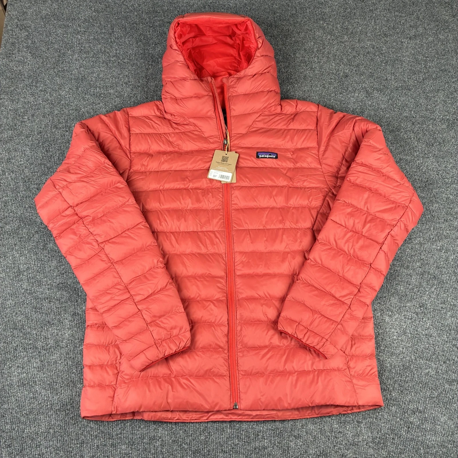 Patagonia Down Sweater Hoody Mens Large Amanita Red Jacket 84702 FA25 NWT