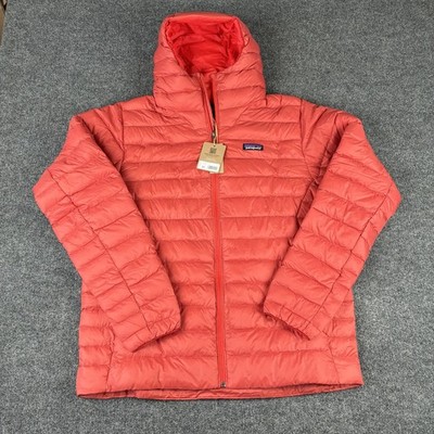 Patagonia Down Sweater Hoody Mens Large Amanita Red Jacket 84702 Patagonia Down Sweater Hoody Mens Large Amanita Red Jacket 84702