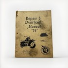 Indian 74 OEM Motor Cycle Shop Service Repair Manual Maintenance Guide Engine AC