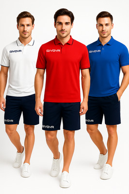 GIVOVA Street Fußballtrikot und Hose im Set Sporzeug Fitnessshirt Poloshirt