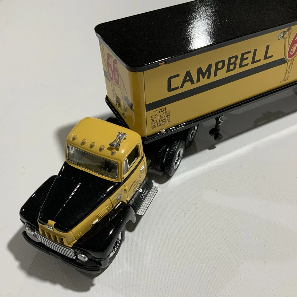 Camión/remolque Campbell 66 Express T-781 réplica diecast First Gear de colección 1/34 Foto 4 de 4