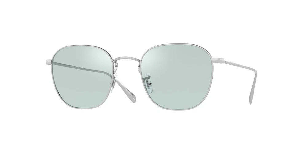 Gafas de sol para hombre OLIVER PEOPLE OV1305 5063 Clyne Silver Sea Mist transparentes 49 mm Foto 3 de 3