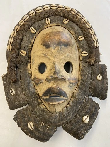 Vintage Ceremonial West Africa Ivory Coast Dan Mask