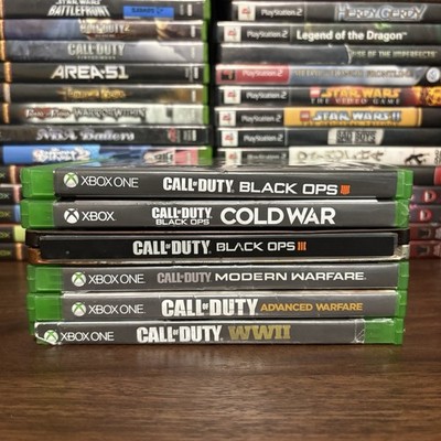 Xbox one Call of Duty bundle (6 games) all good condition hardened edition BO3