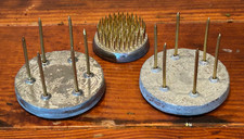 3 Metal Flower Frogs