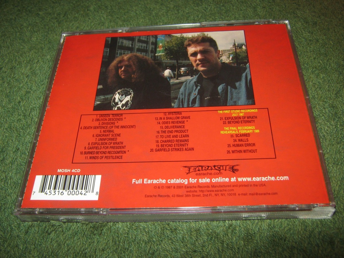 Unseen Terror - Human Error (cd) | eBay