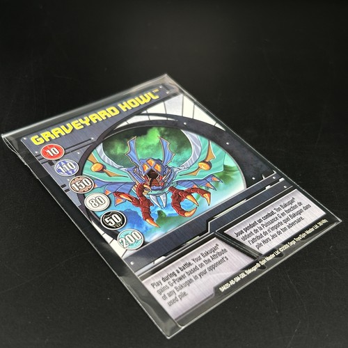 Bakugan GRAVEYARD HOWL Blue Ability Card 2009 BA620-AB-SM-GBL 38/48q - Picture 7 of 7