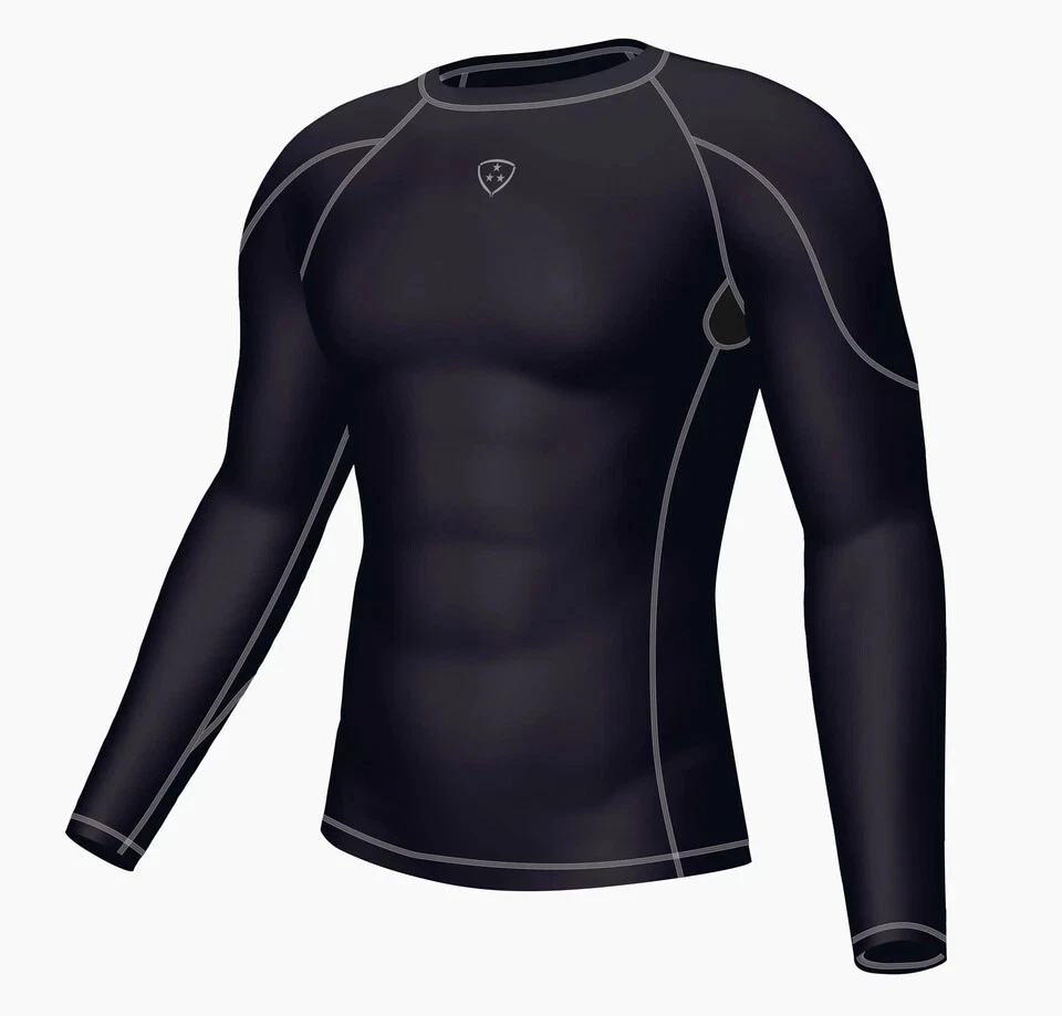 Men's Full Sleeve Compression Base Layer – Ideal for Gym, Running, & Sports - Image 2 of 4