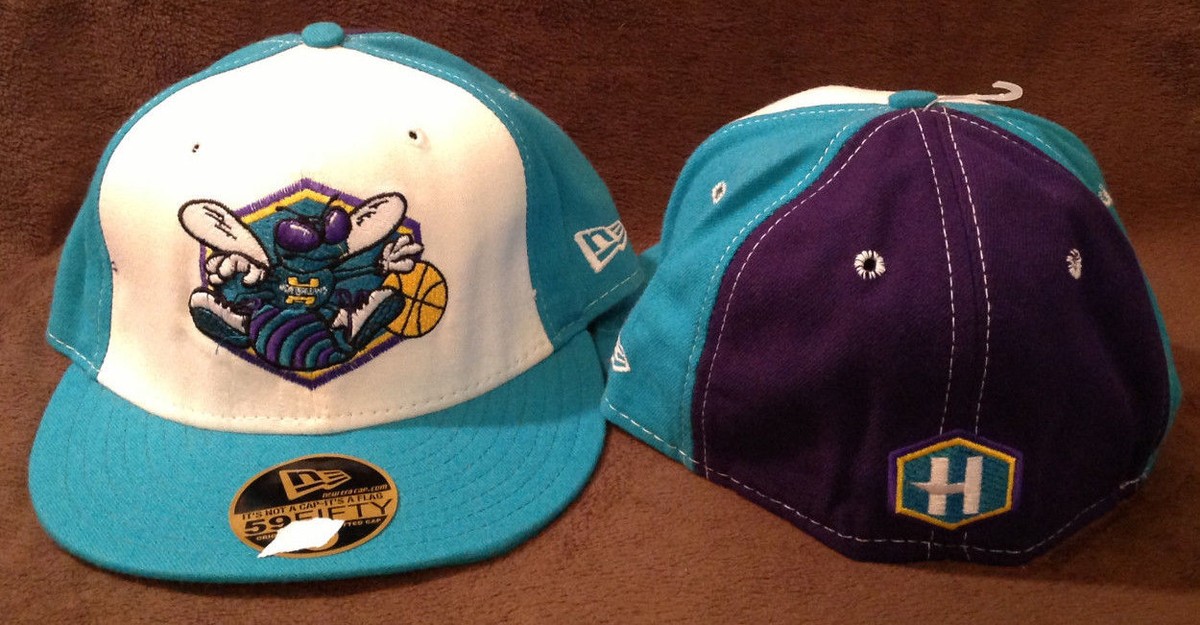 New Orleans Hornets Throwback New Era 59FIFTY Fitted LOGO