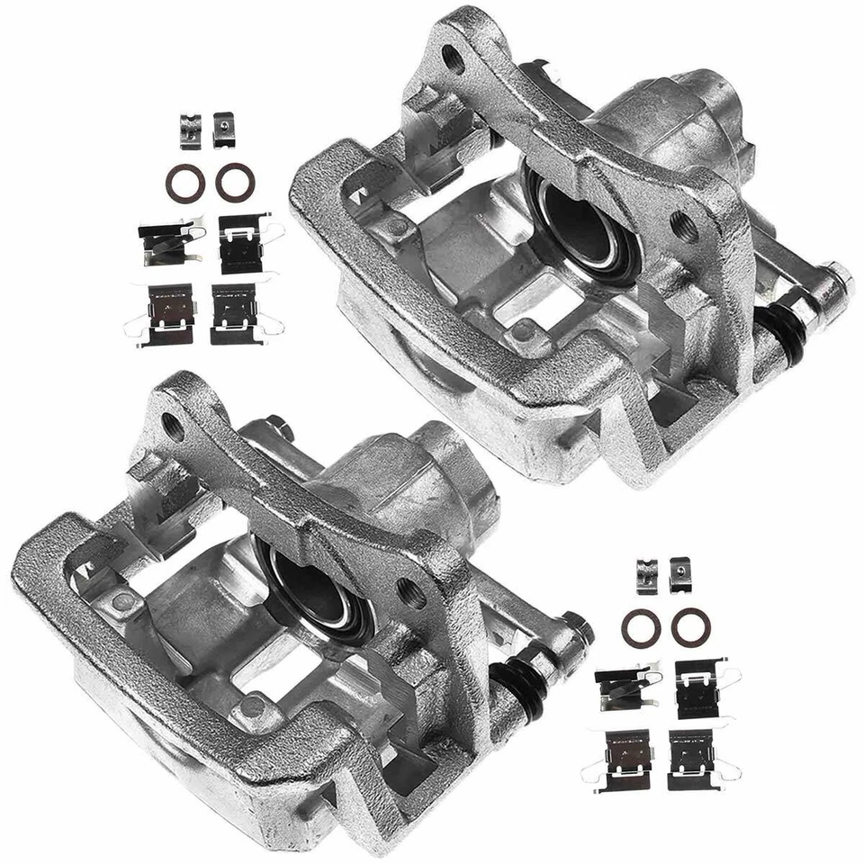 2x Pinzas de freno traseras con soporte para Lexus RX350 450h 2010-2012 Toyota Sienna Foto 3 de 4