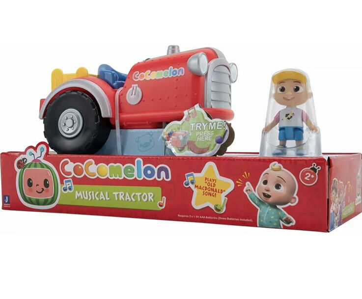 CoComelon Official Musical Tractor 3-inch w quality assurance Manufacturer regenerated product Exclusive Sounds