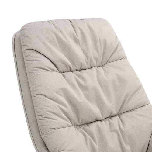 High Back Velvet Rocking Chairs Recliner Padded Seat Tub Armchair Rocker Sofa UK - Picture 6 of 10