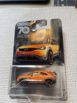 Matchbox 70th Anniversary Moving Parts 2021 Mazda MX Diecast Model Car 1/64