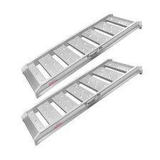 Ruedamann 4Ft Truck Ramps, 2 Pcs 3520 Lbs Total Capacity, Aluminum Trailer Ra...