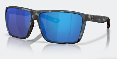NEW Costa Del Mar RINCON II 2 Deep Water Camo Blue Mirror Polarized Glass 580G