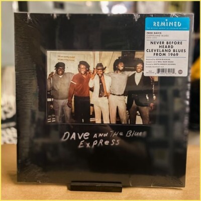 Fred Davis - Cleveland Blues LP On Smokey Colored Vinyl 1969 Blues RSDS 2023