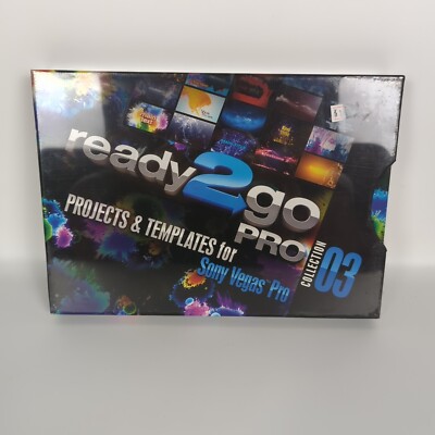 Digital Juice Ready2Go Projects & Templates for SONY Vegas Pro, Collection 03