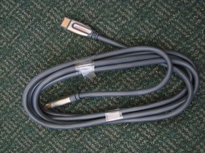 Rocketfish 24k Gold Plated HD High Speed HDMI Cable  4 ft 