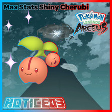 Pokemon Legends: Arceus Shiny Cherubi Max Stats